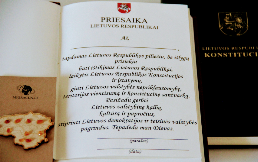 Oath of Allegiance to the Republic of Lithuania