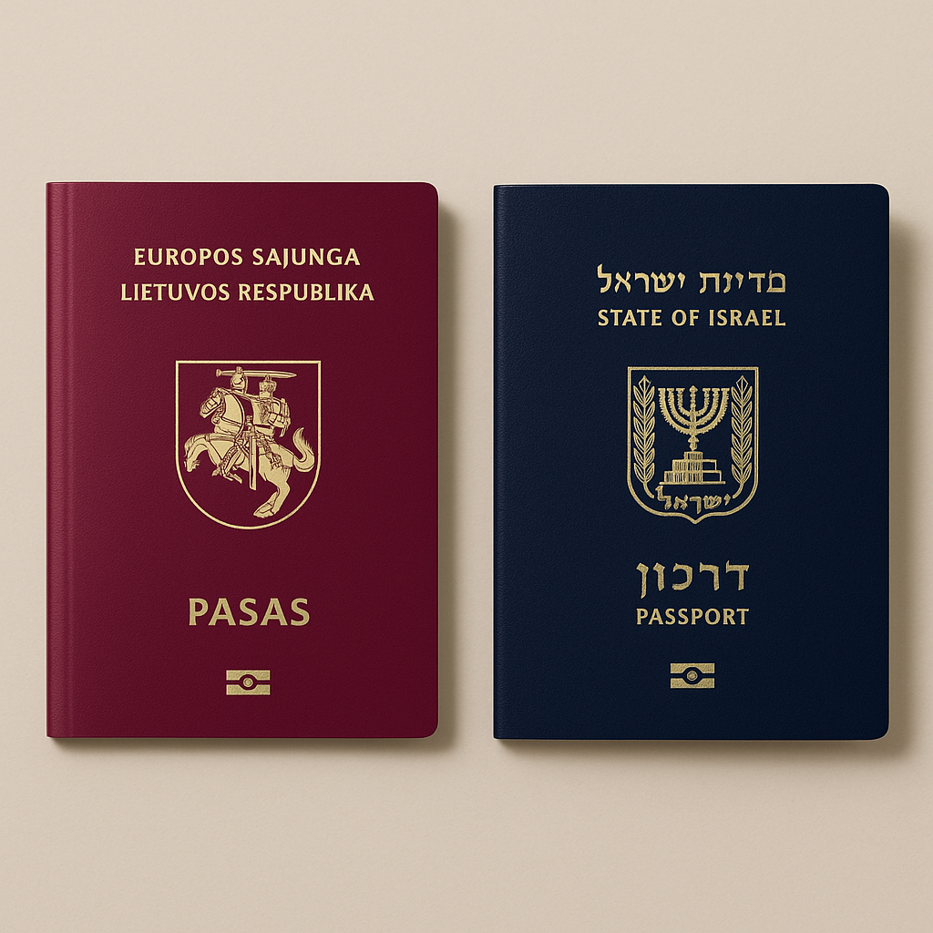 Restore Lithuanian Citizenship for Lithuanian Jews in Israel